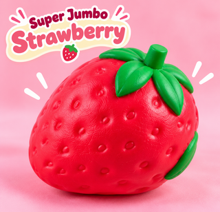Squishy Fraise Géante à la Crème