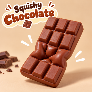 Squishy Tablette de Chocolat